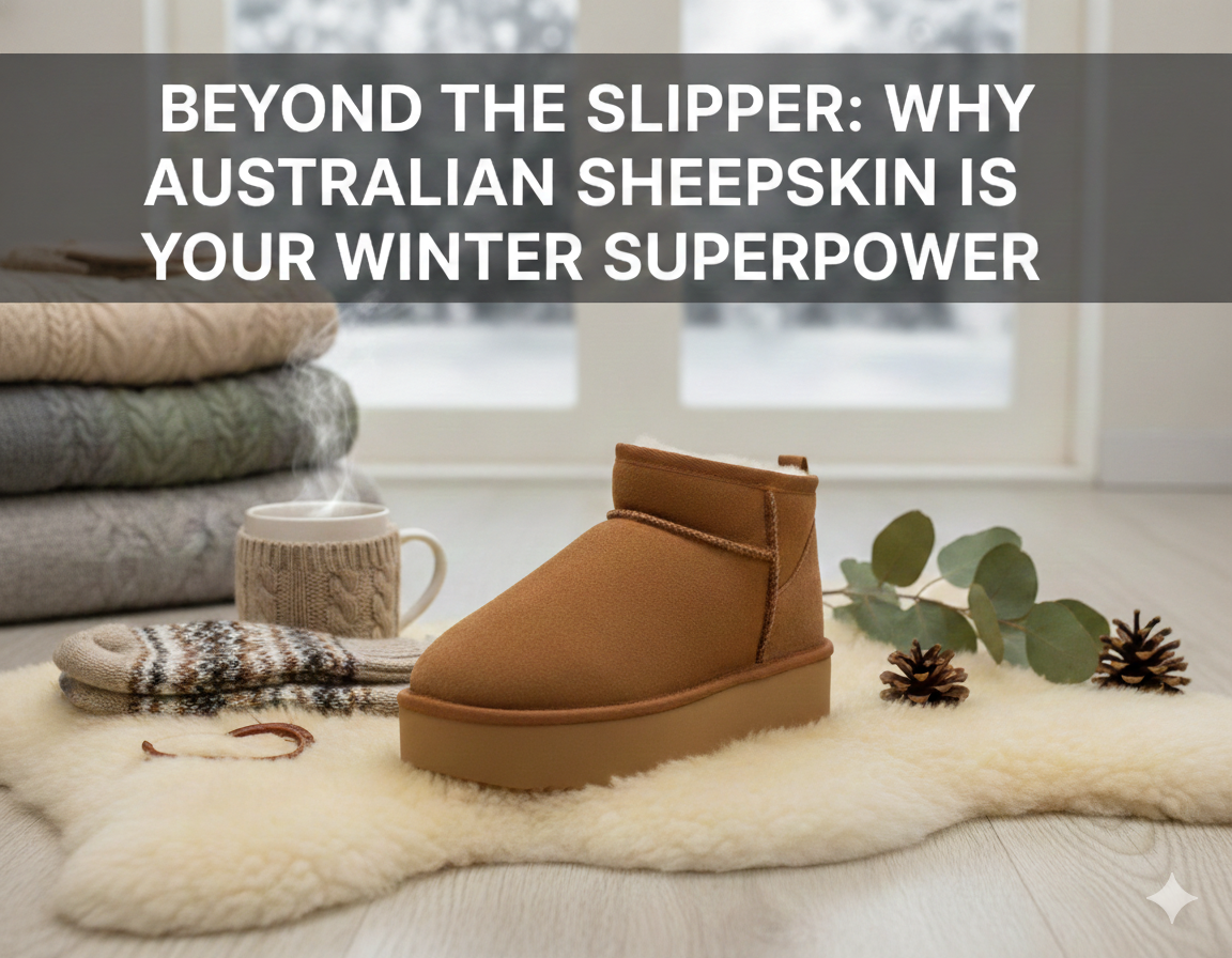 Beyond the Slipper: Why Australian Sheepskin is Your Winter Superpower