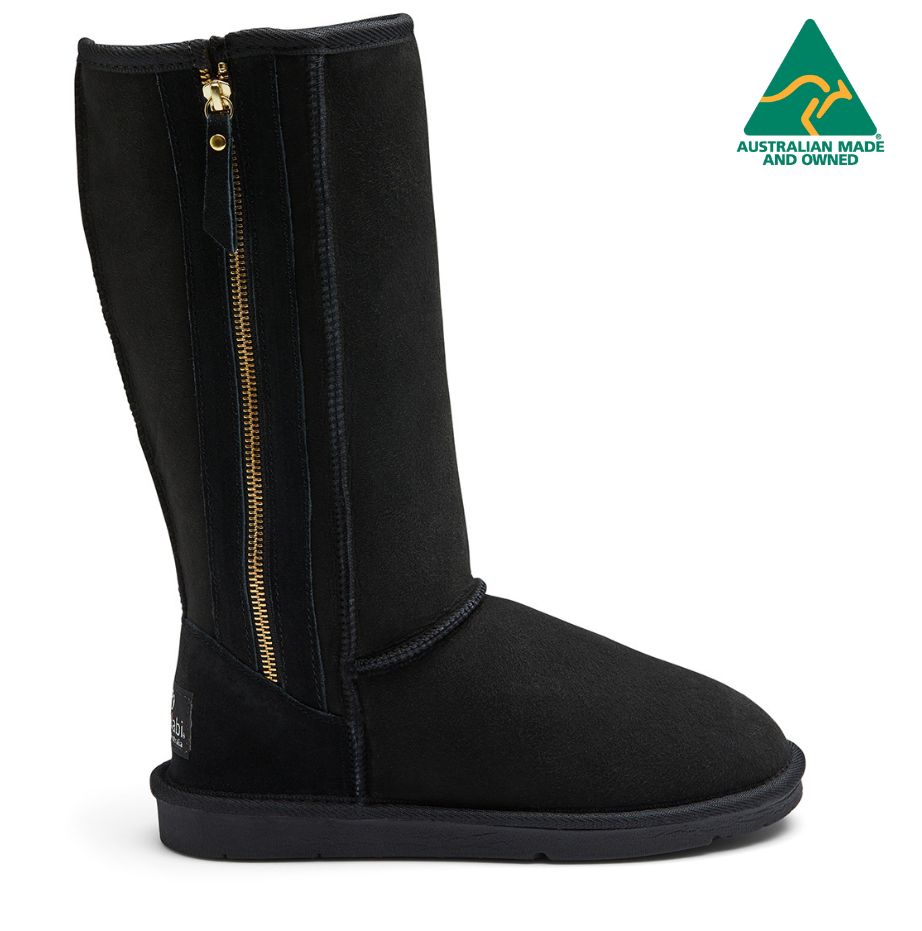 Tall Zip koalabi Boots - Koalabi Australia