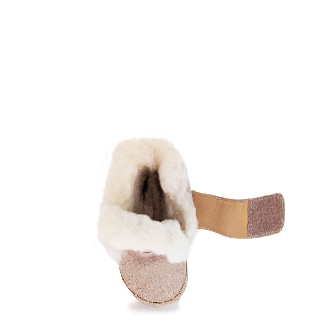 Koalabi baby bootie – apricot sheepskin