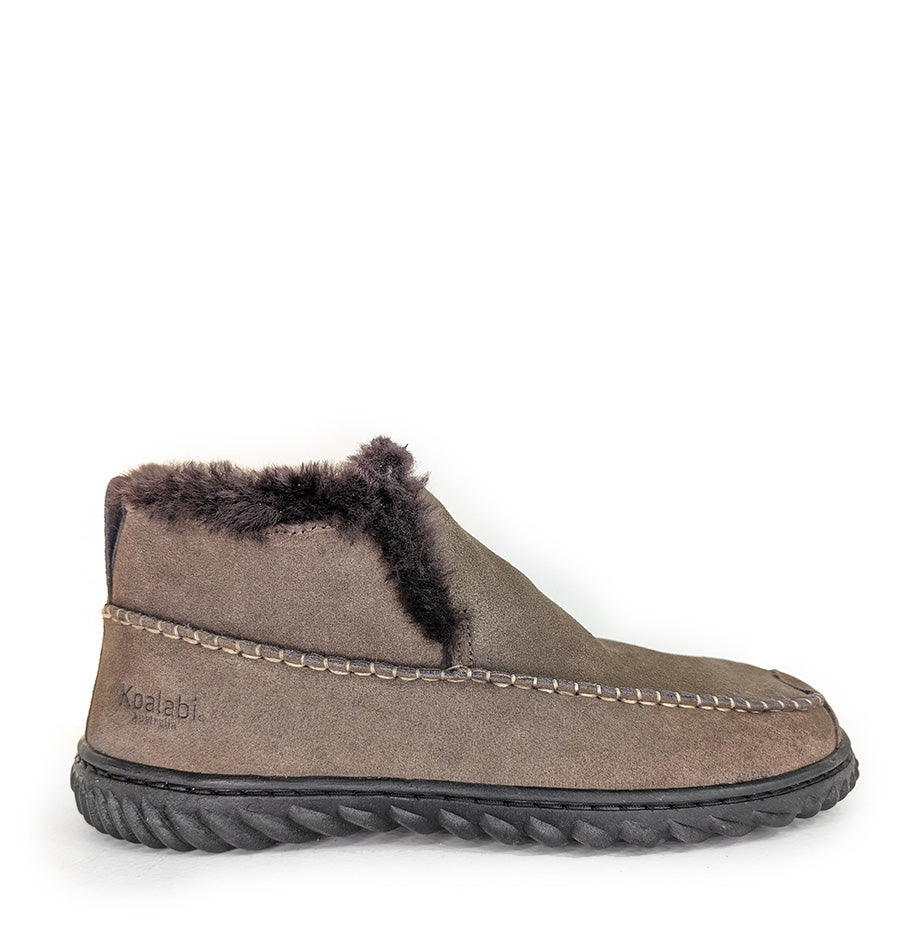 Cabin Men's Sheepskin Slipper - CHOCOLATESIDE