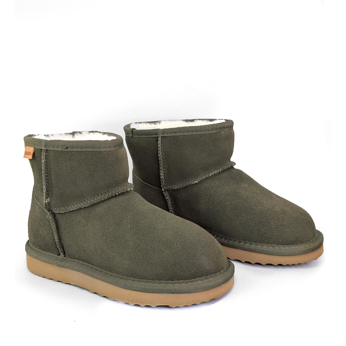 Children’s suede low moccasin boot
