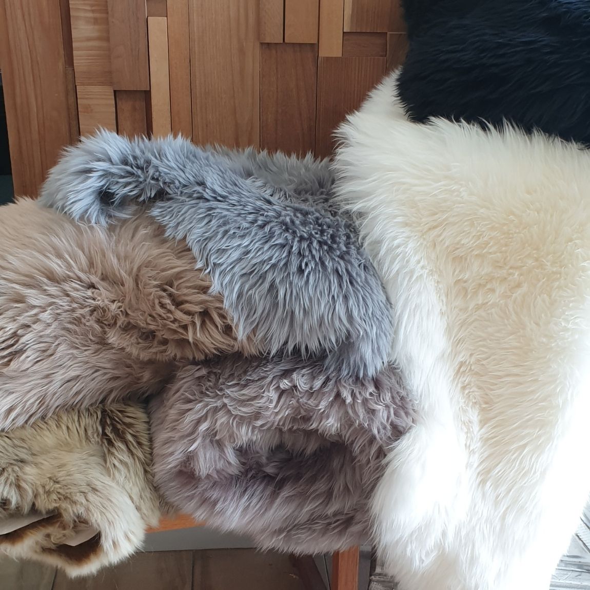 Double Long Wool Sheepskin Rug Koalabi Australia - Koalabi Australia