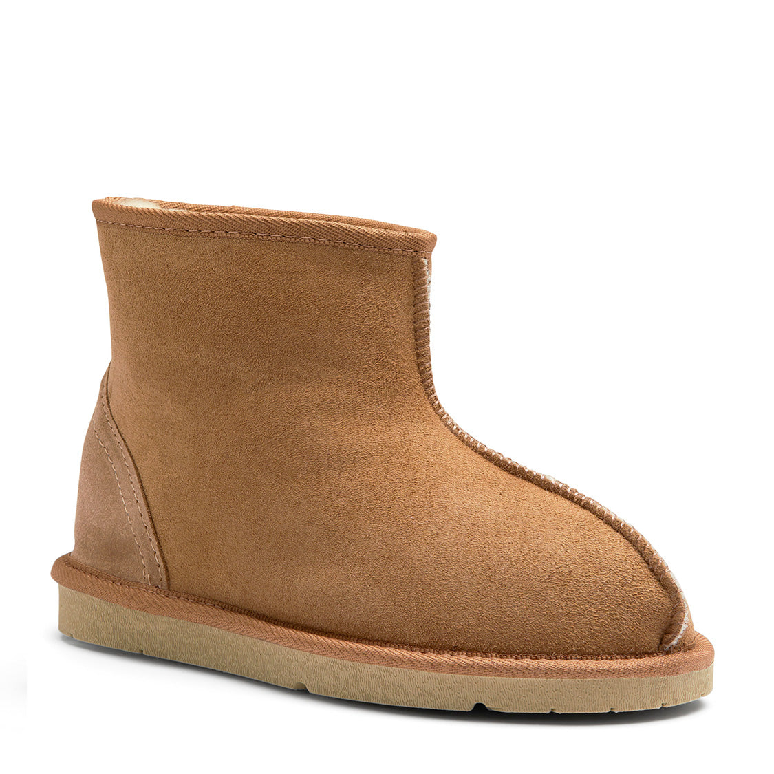 Ankle Sheepskin Boot - Side Angle Image