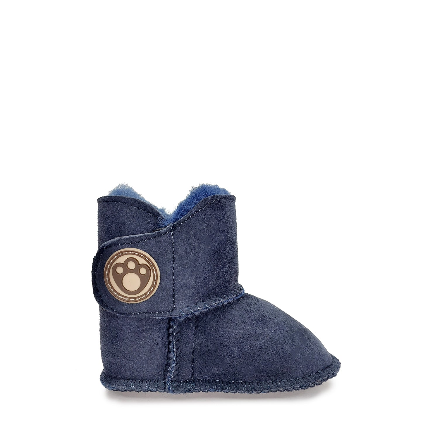 Baby Sheepskin Bootie - NAVY