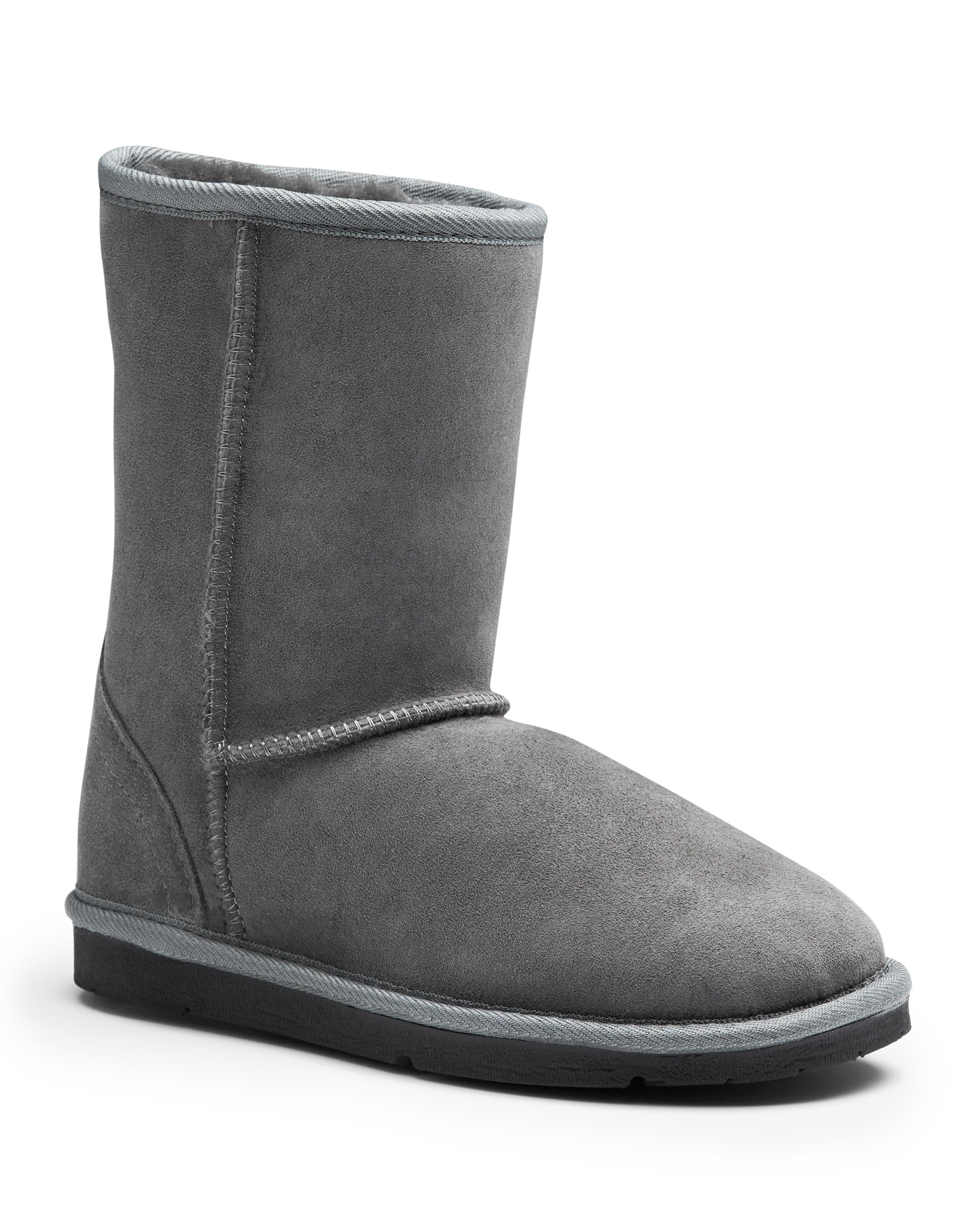 Classic Short Sheepskin Boot - Natural - CLASSICSHORT_GOULDENGREY SIDE-