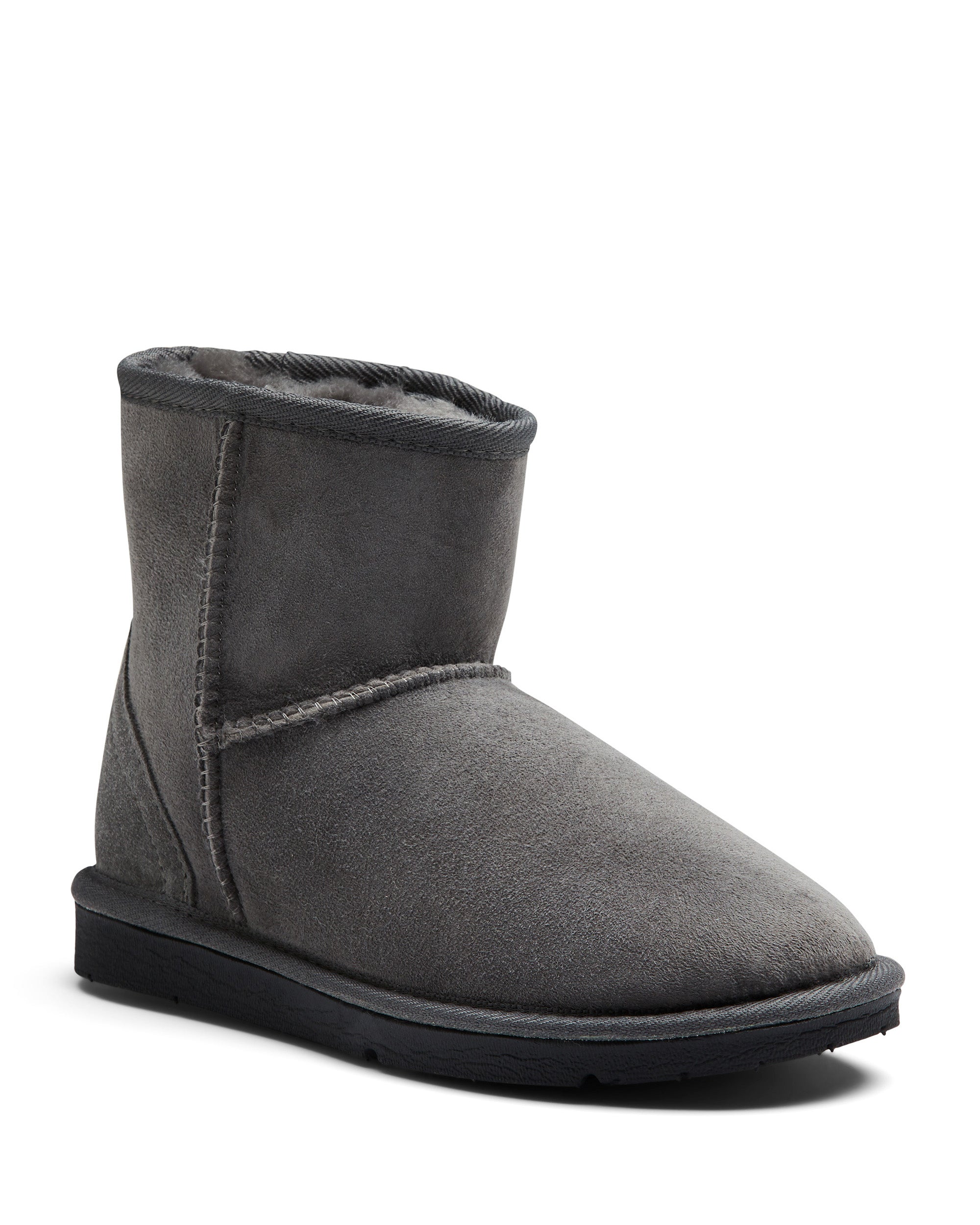 Ultra Short Sheepskin Boots - CLASSICULTRASHORT_GOULDENGREY_SIDE