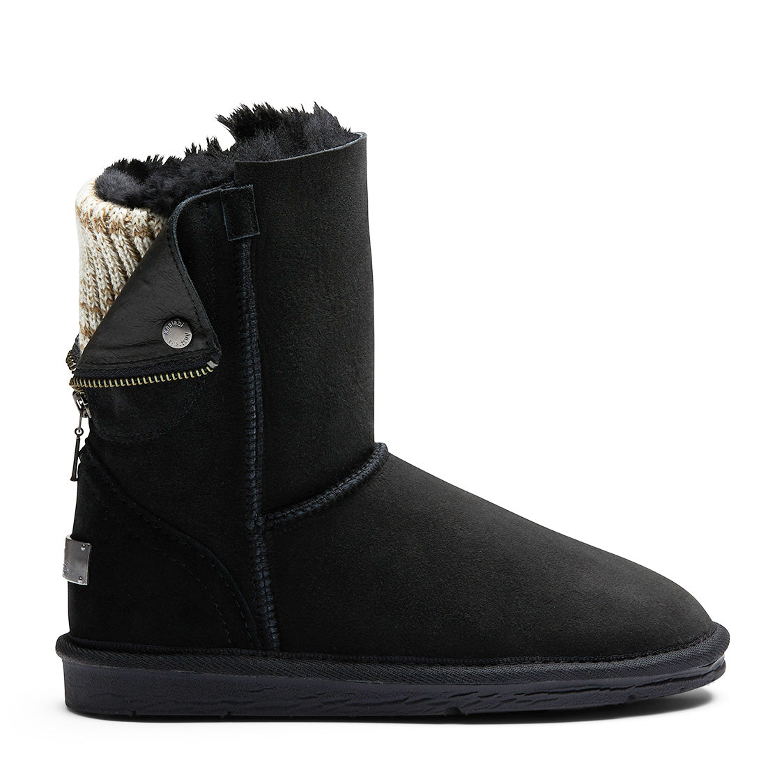 Moto Sheepskin Boot - MOTOBLACKSIDE