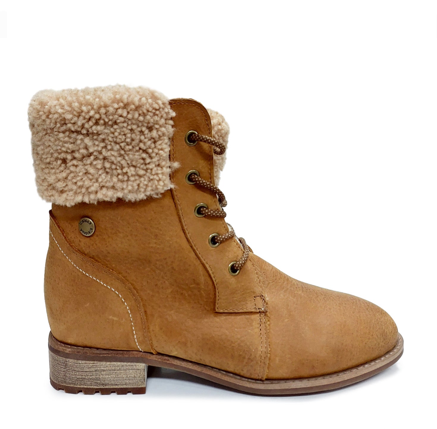 Nora Curly Wool - NORACHESTNUTSIDE - Koalabi Australia