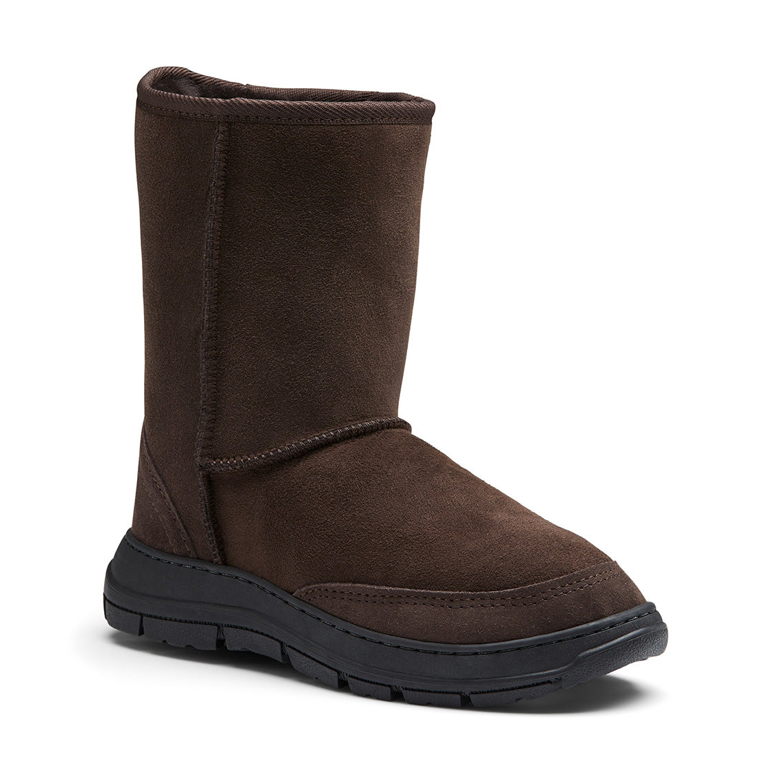 Short Terrain Sheepskin Boots - terrainshortchoc3q