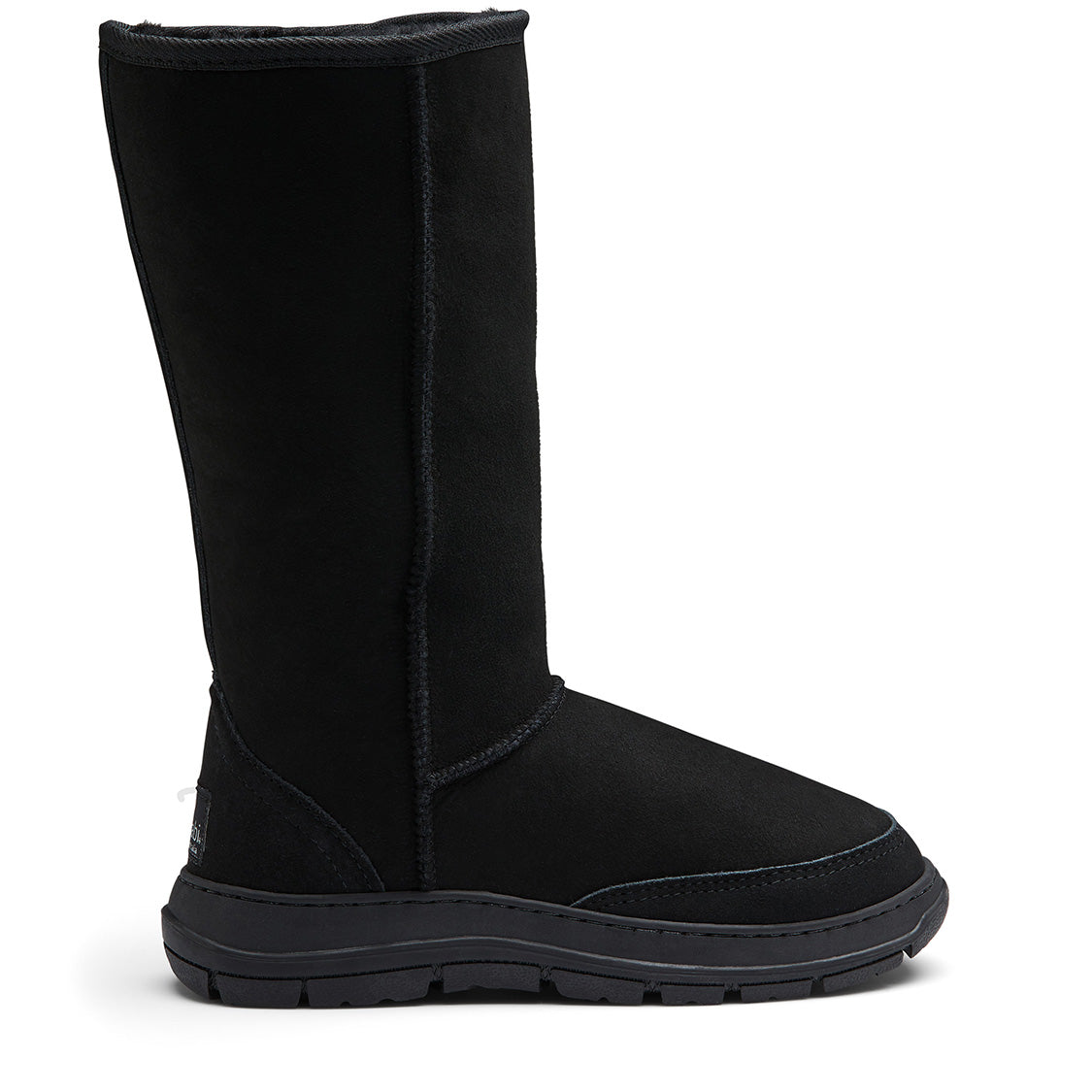 Tall Terrain Sheepskin Boot - terraintallblackside