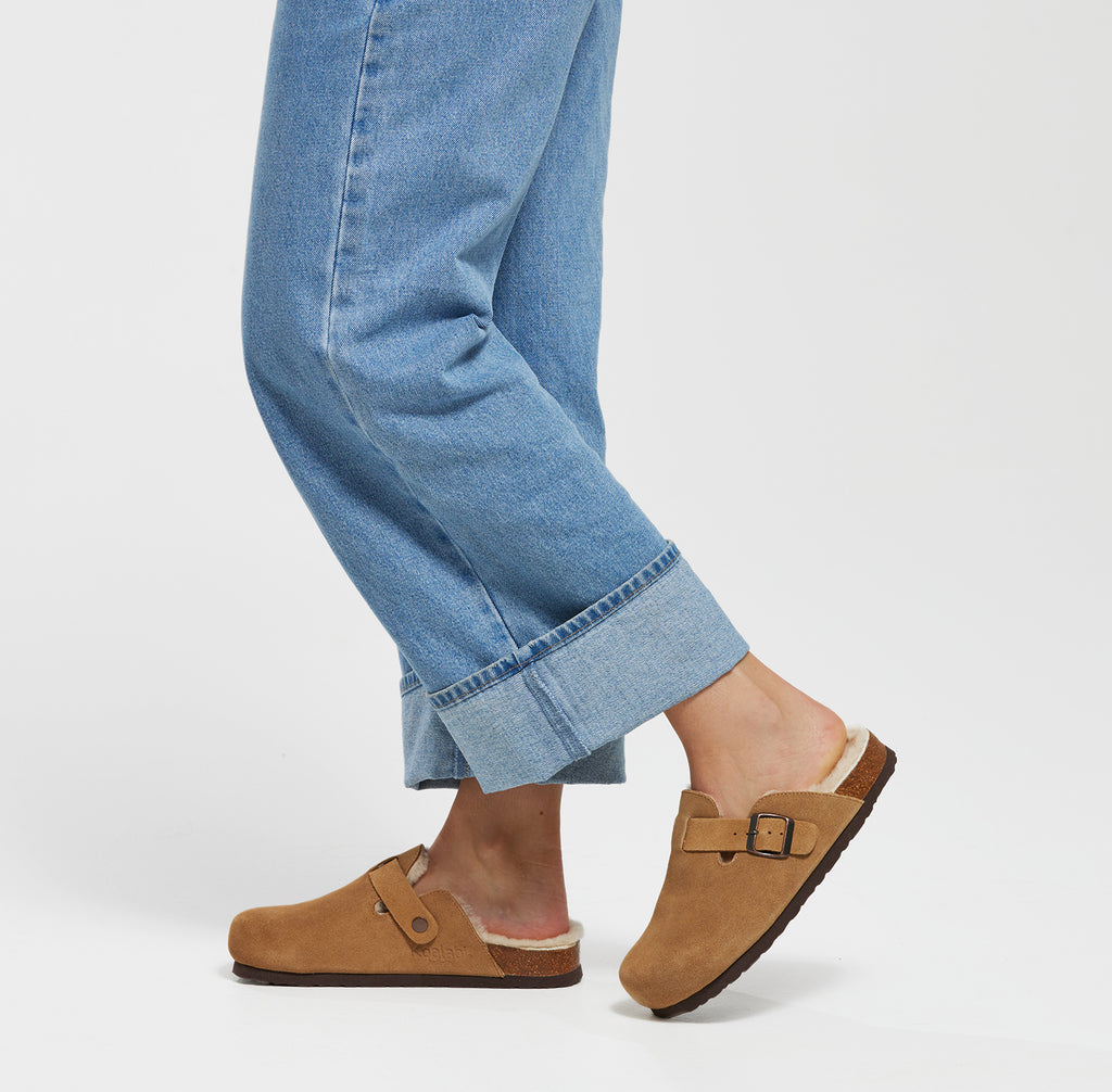 Billie Sheepskin Shoes Australia - CHESTNUTSIDEE