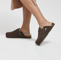 Billie Sheepskin Shoes Australia - CHOCOLATESIDEE