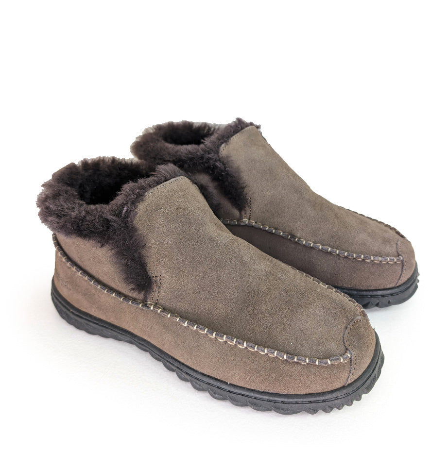 Cabin Men's Sheepskin Slipper - CHOCOLATESIDETWO