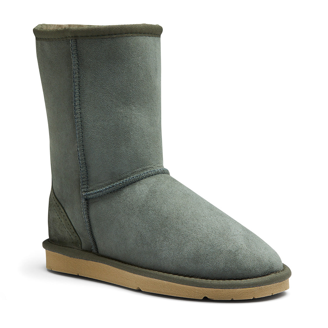 Classic Short Sheepskin Boot - Natural - CLASSICSHORTKHAKI3Q