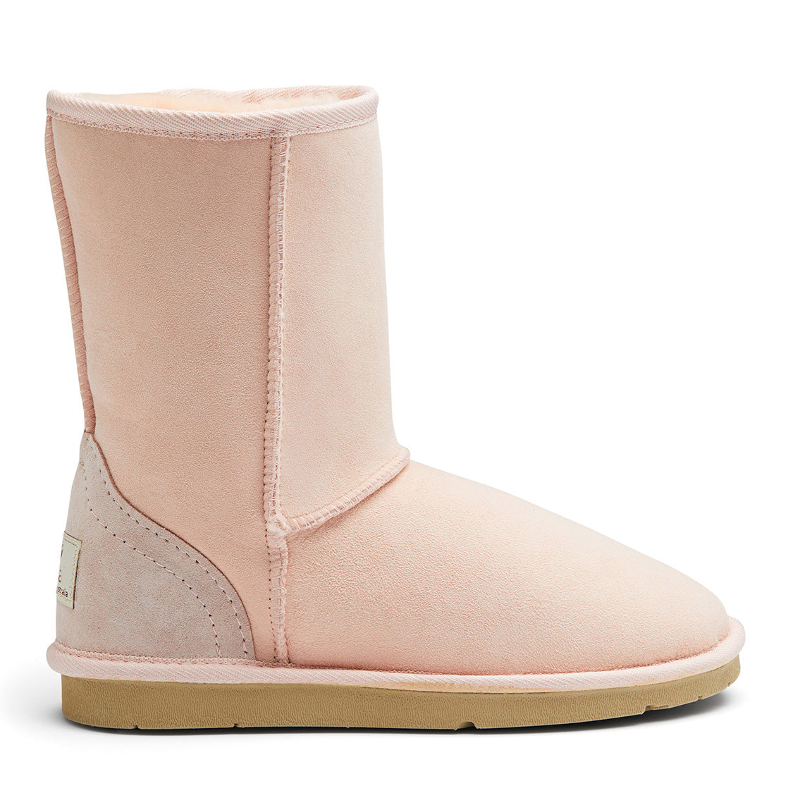 Classic short Sheepskin Boot - Colors - CLASSICSHORTPASTELPINKSIDE