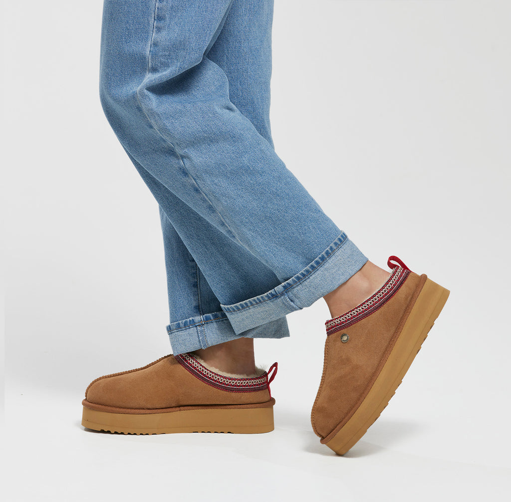 Jasper Platform Boots - Side view