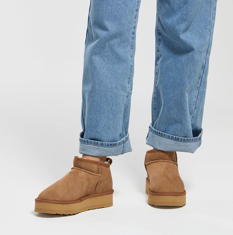 Joey Platform Boot - Koalabi Boots - Koalabi Australia
