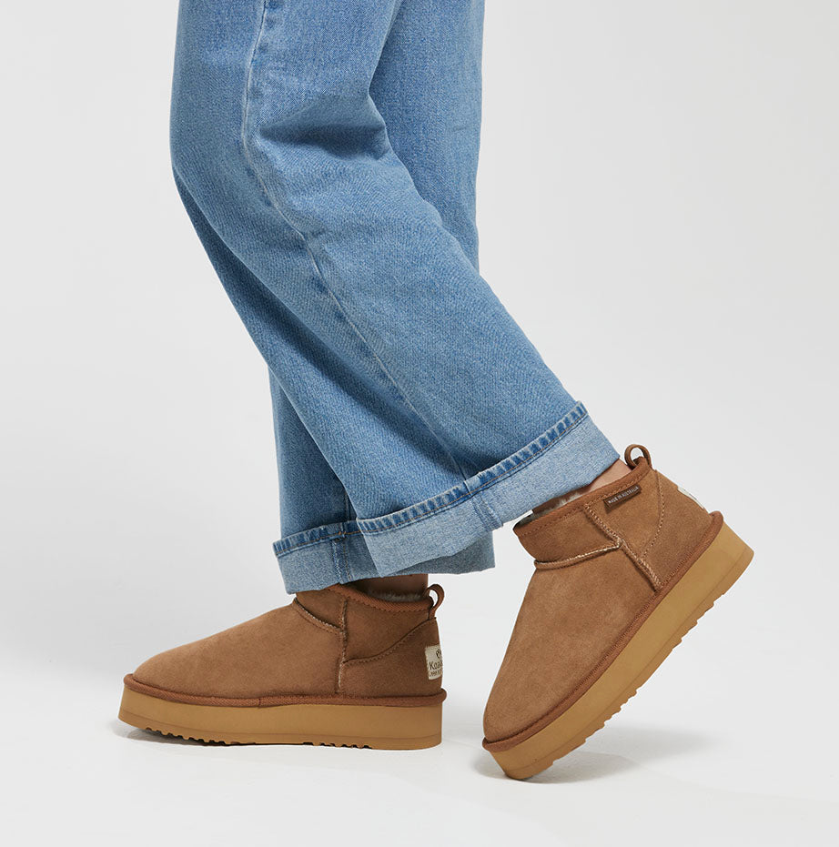 Joey Platform Boot - Side View - Koalabi Boots