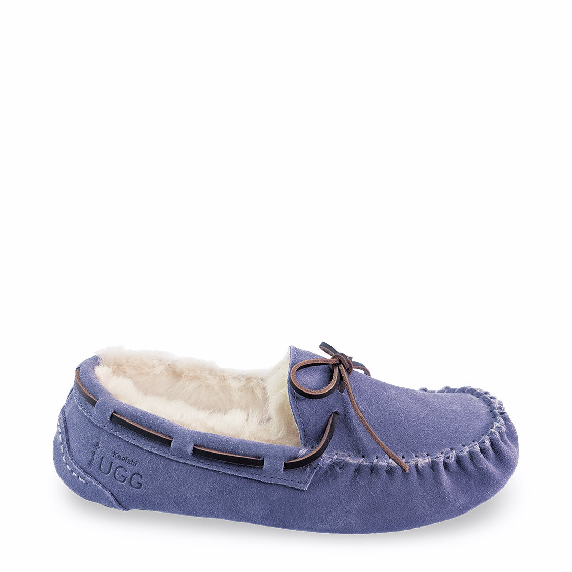 Lacy Bow Sheepskin Moccasins | Koalabi Australia
