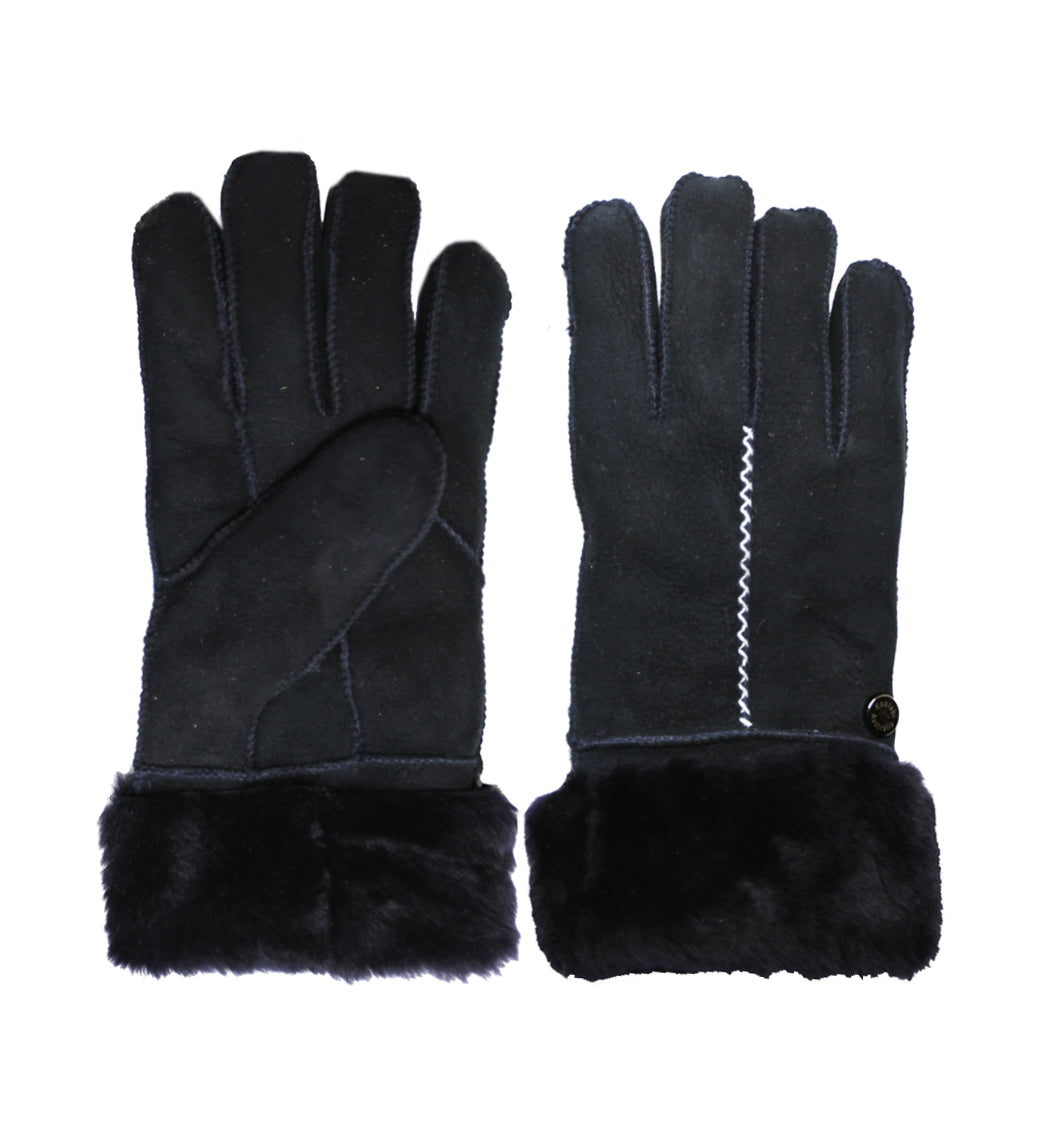Aurora sheepskin Gloves - LADIESCUFFGLOVEMIDNIGHT