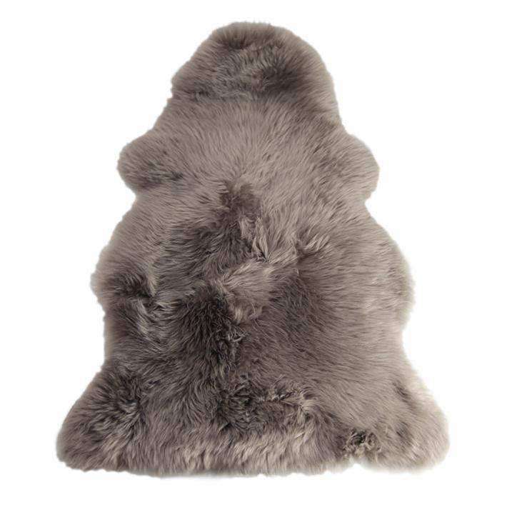 Quad Long Wool Sheepskin Rug