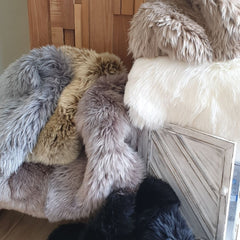 Quad Long Wool Sheepskin Rug - Koalabi Australia