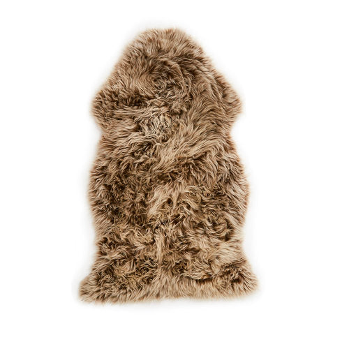 Quad Long Wool Sheepskin Rug - cap