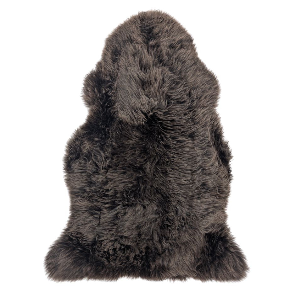 Medium - Single Long Wool Sheepskin Rug