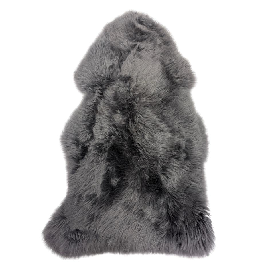 Medium - Single Long Wool Sheepskin Rug