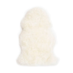 Quad Long Wool Sheepskin Rug - ivory