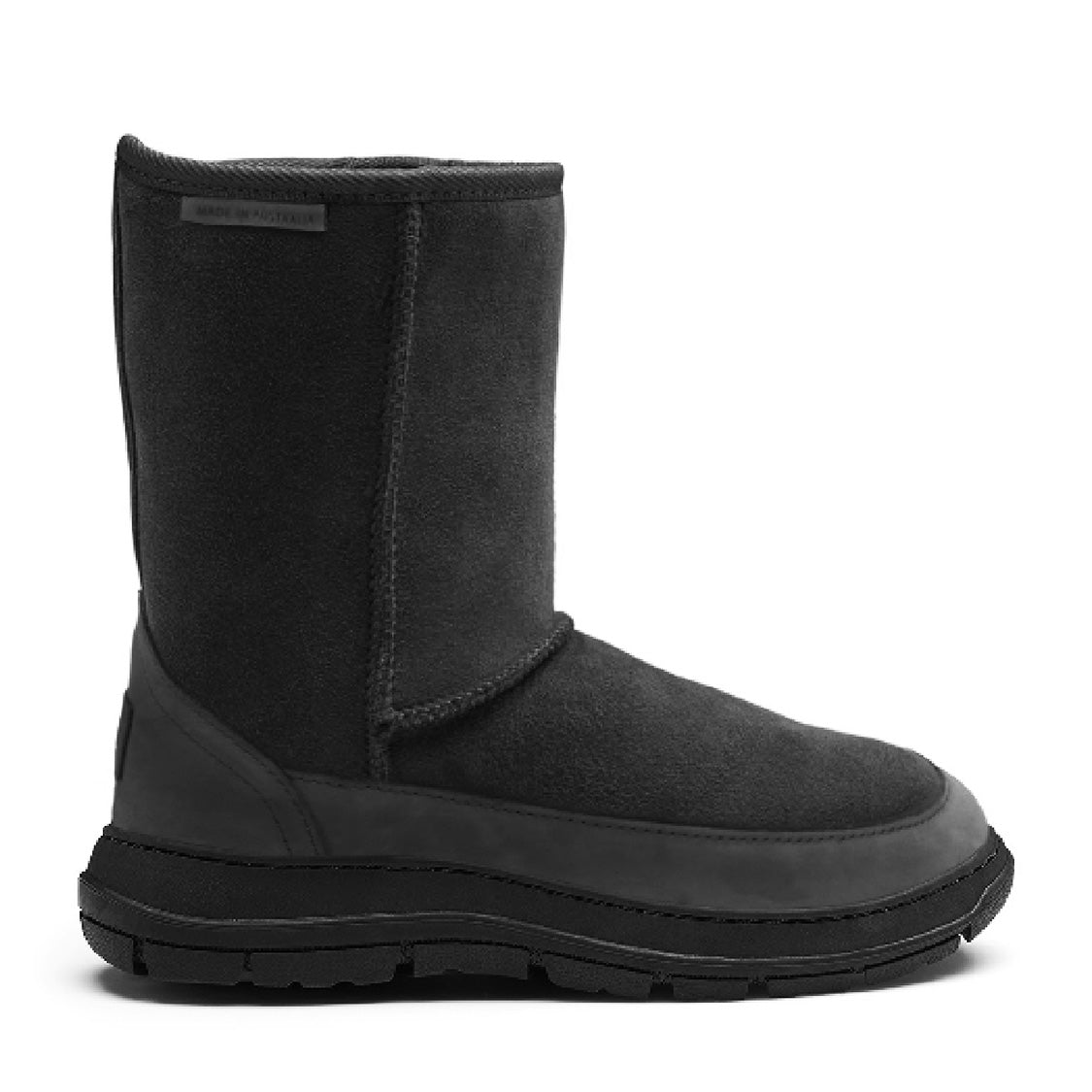 Buller Terrain Sheepskin Boots - Black - Koalabi Australia