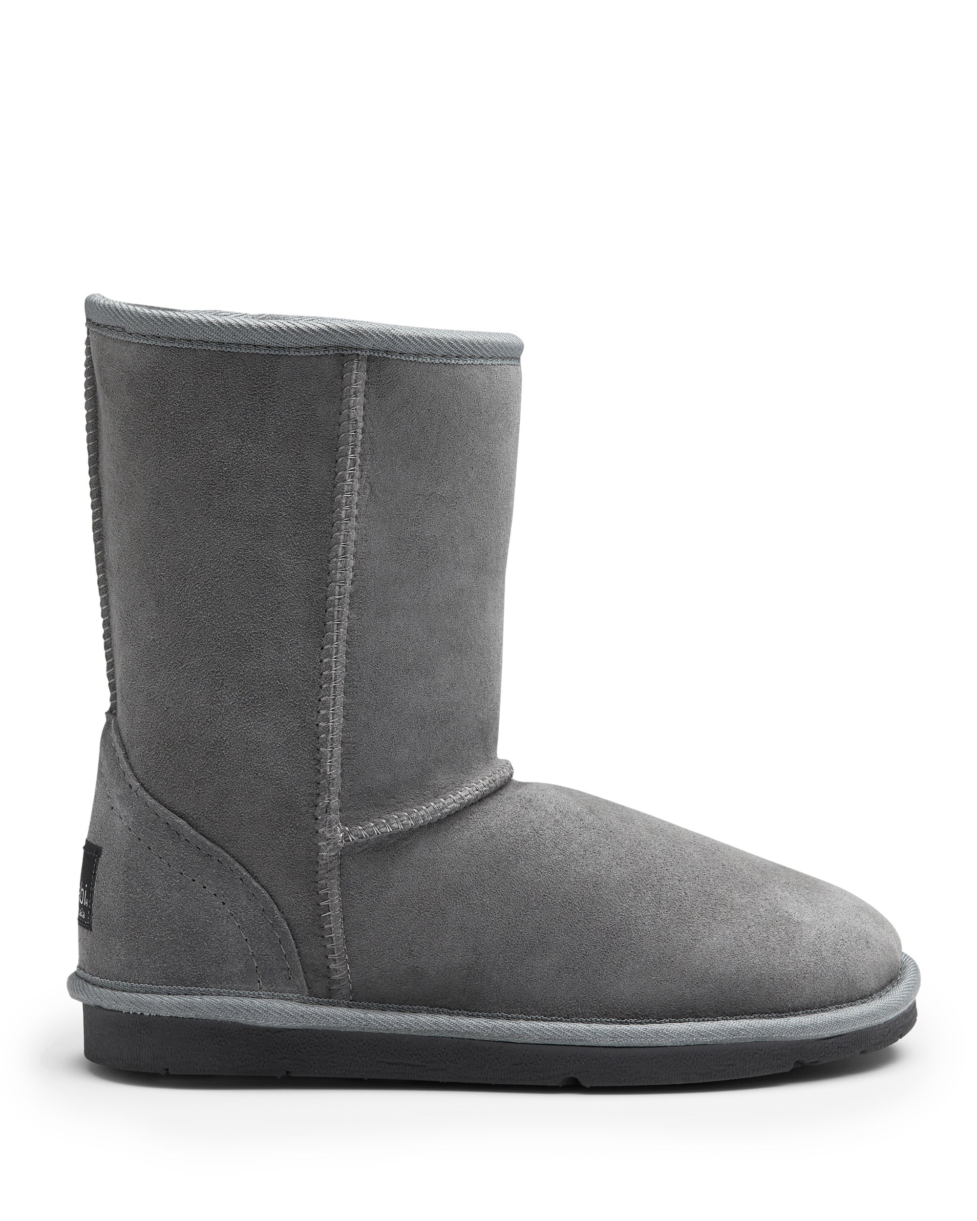 Classic Short Sheepskin Boot - Natural - CLASSICSHORT_GOULDENGREY