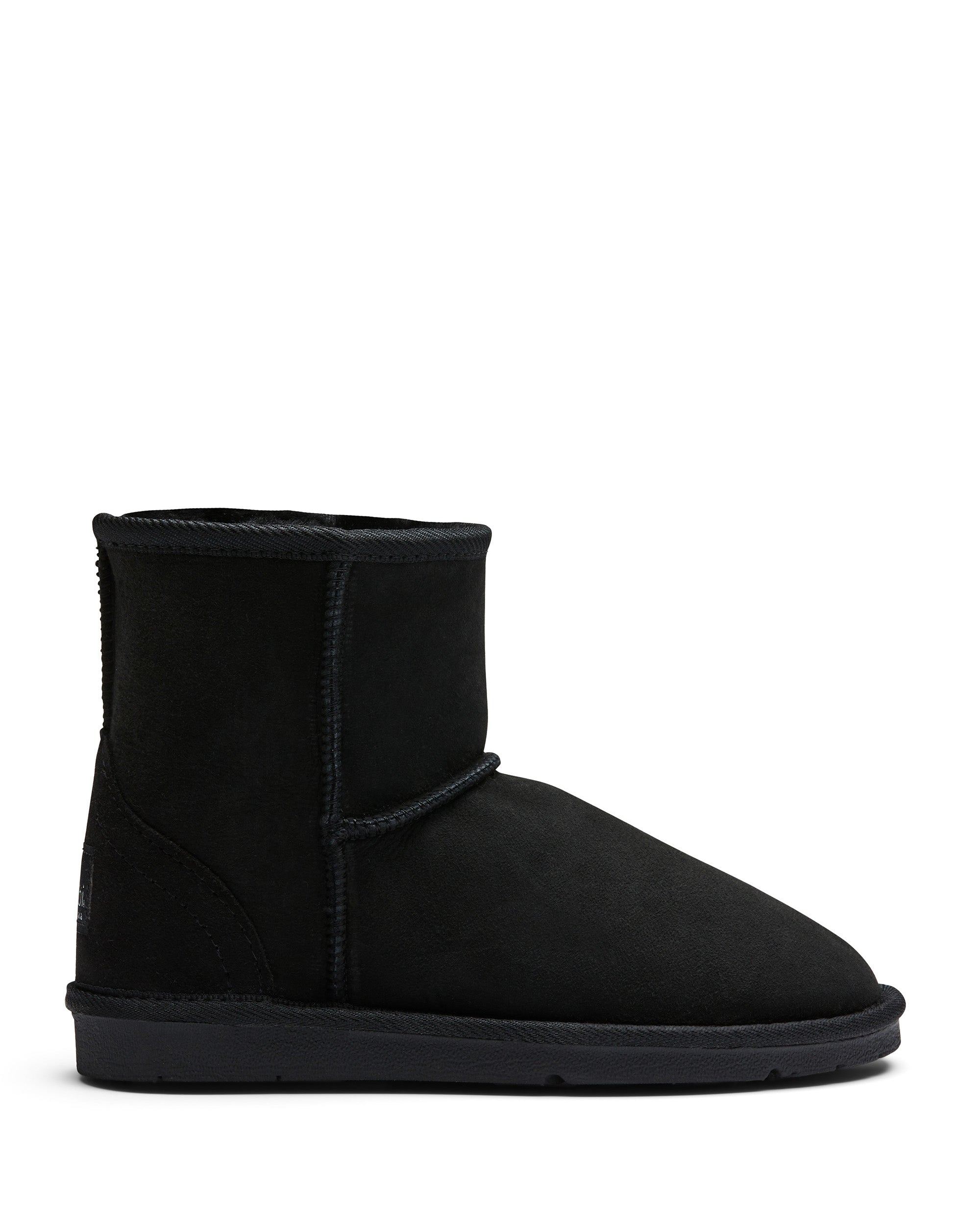 Ultra Short Sheepskin Boots - CLASSICULTRASHORT_BLACK