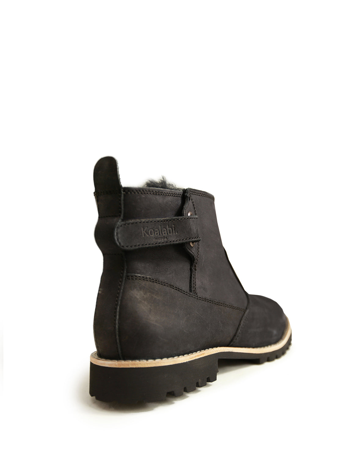Gibson Sheepskin Boot - GIBSON_BLK_BACK
