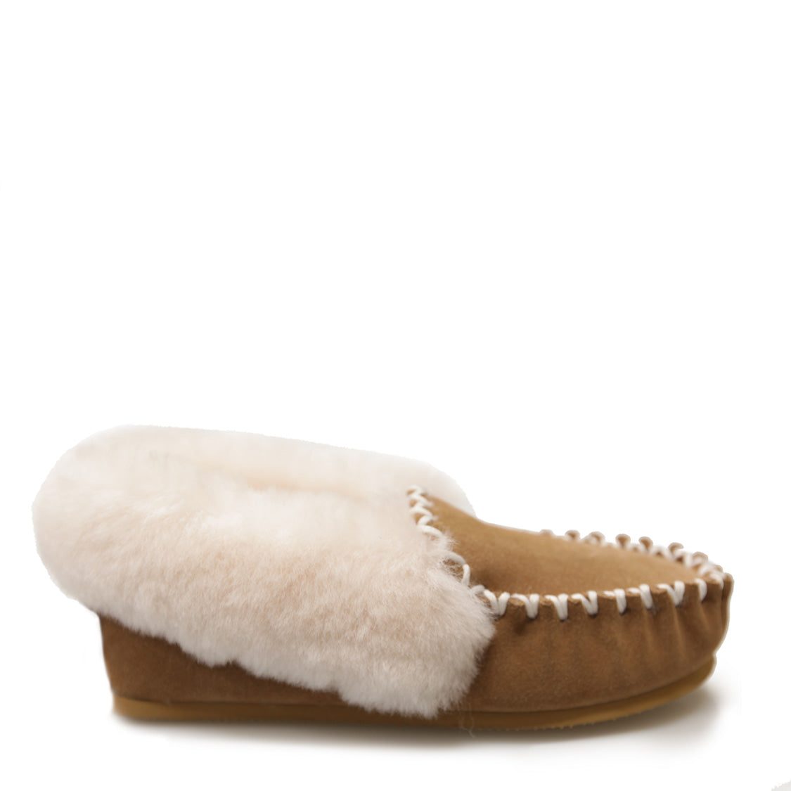Children’s suede moccasin slipper