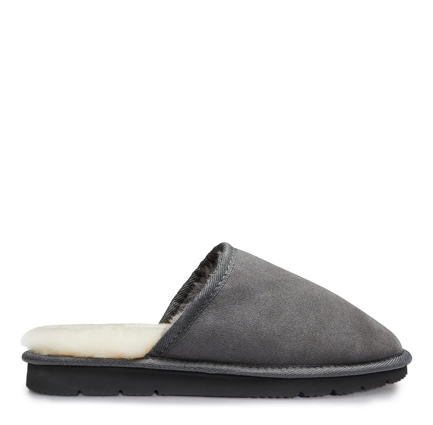 Men's sheepskin scuff - MENSSCUFFGOULDENGREYsidenewsole