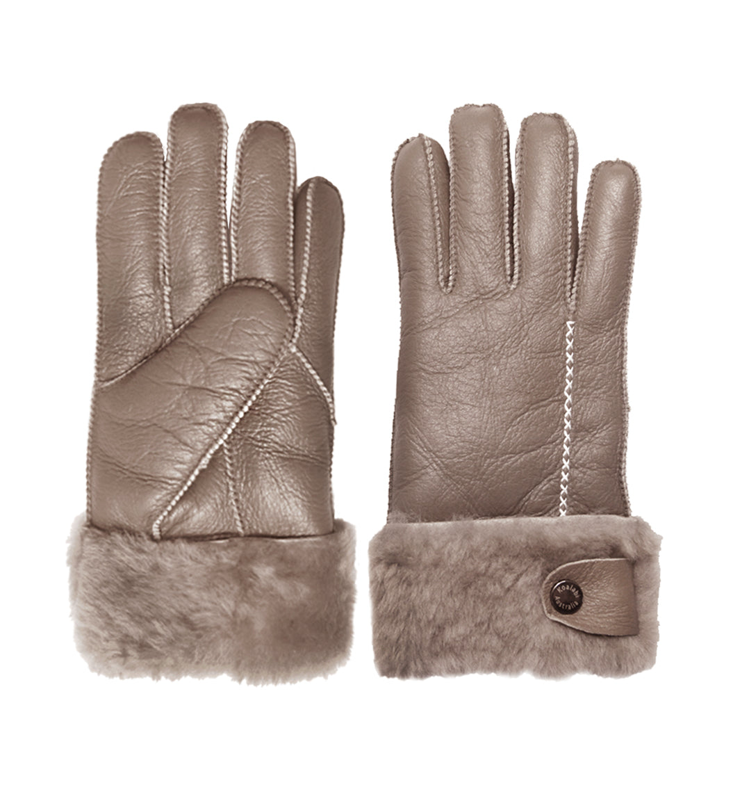 Stella Ladies Nappa Sheepskin Gloves - Koalabi Australia - STELLAGLOVESTAUPE