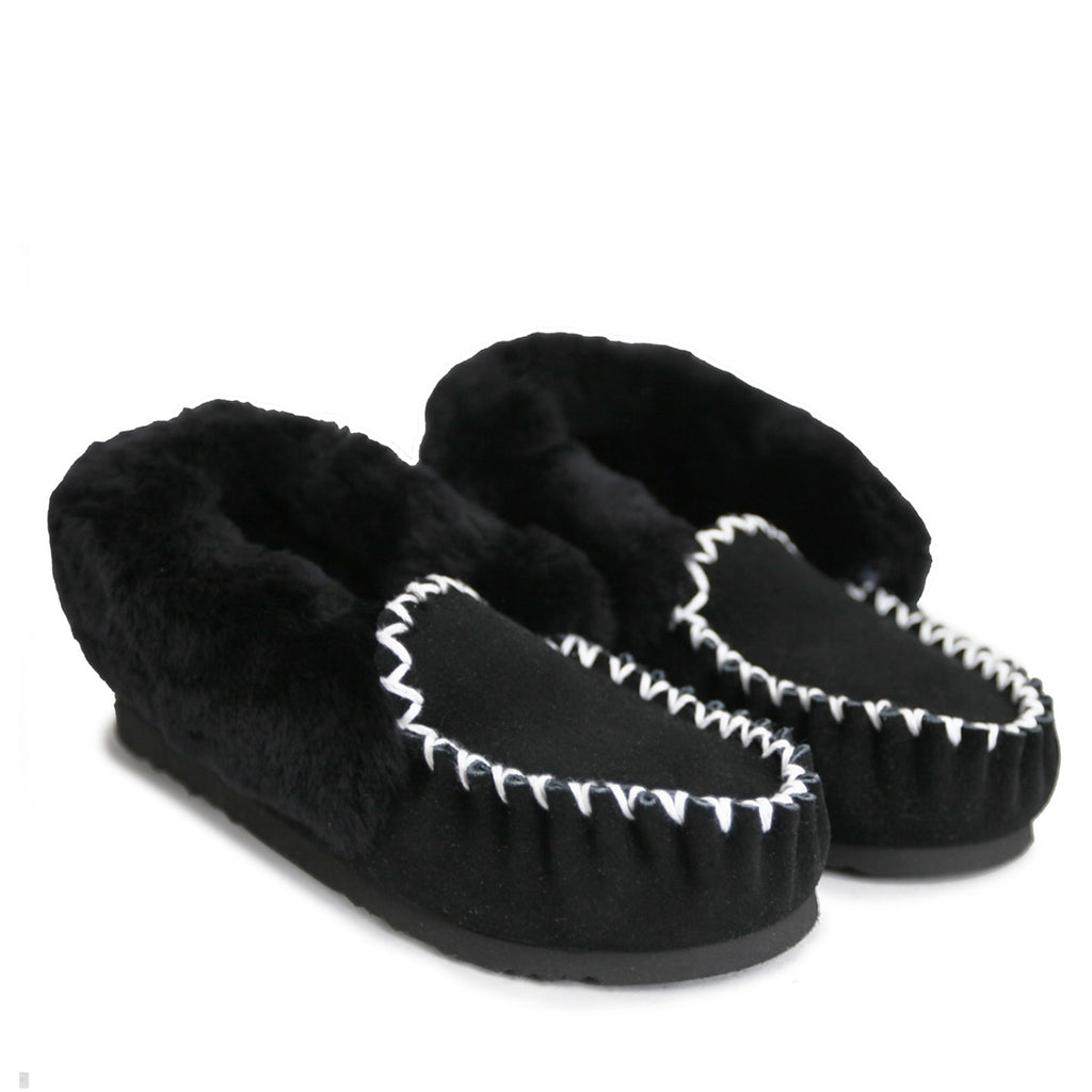 Traditional Moccasin Sheepskin Boots Koalabi Sheepskin Shoes Australia Koalabi Australia