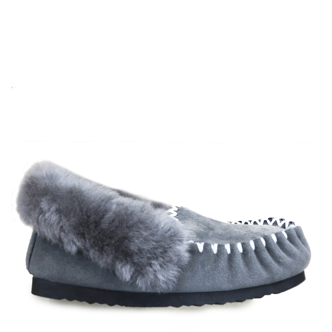 Traditional Sheepskin Moccasin Sheepskin Boots - TRAMOCCGREYSIDE