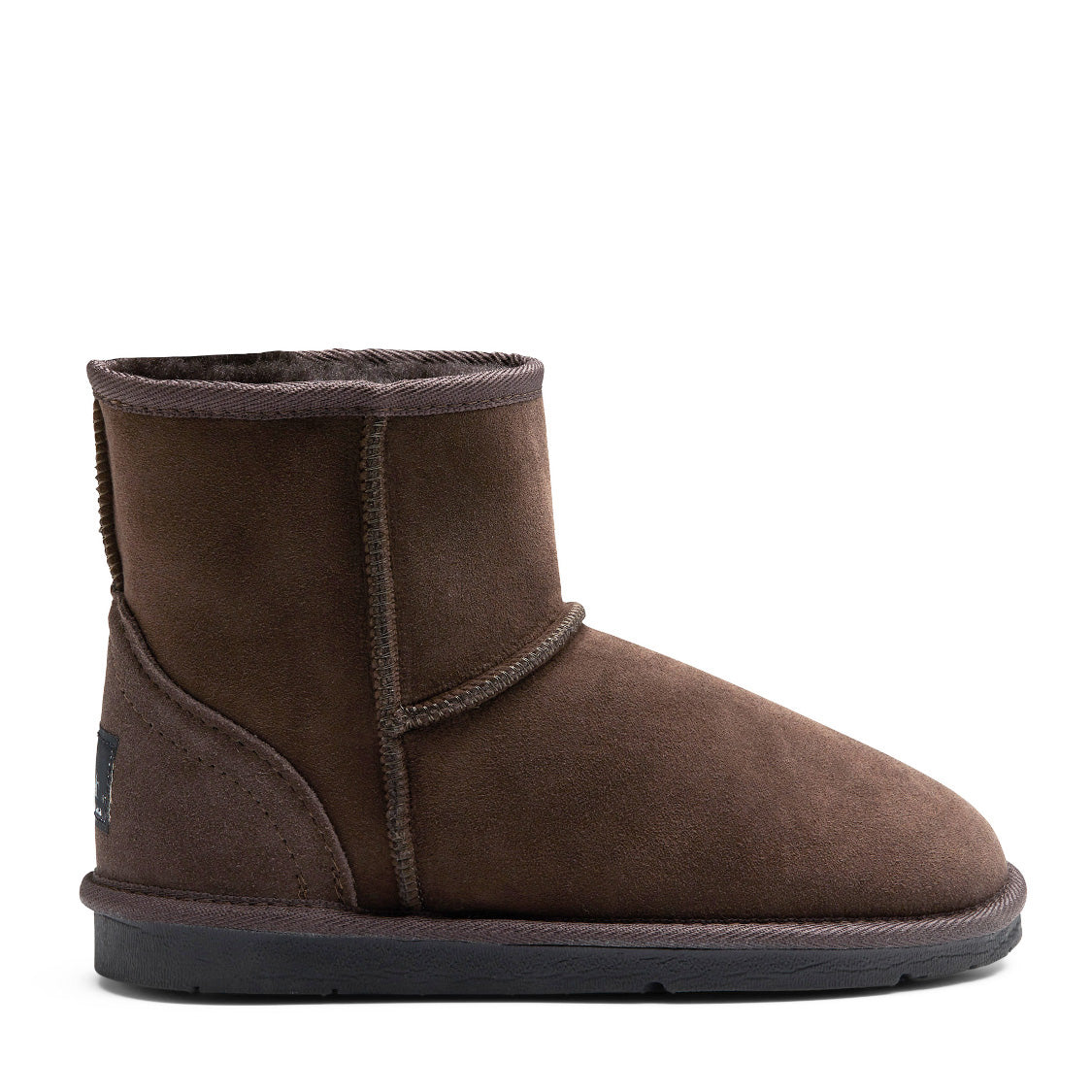 Ultra Short Sheepskin Boots - ULTRASHORTCHOCSIDE