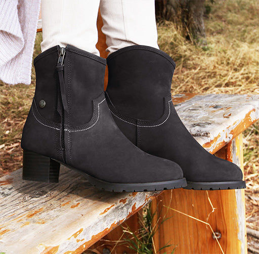Bonnie Nubuck Boot - blacklse