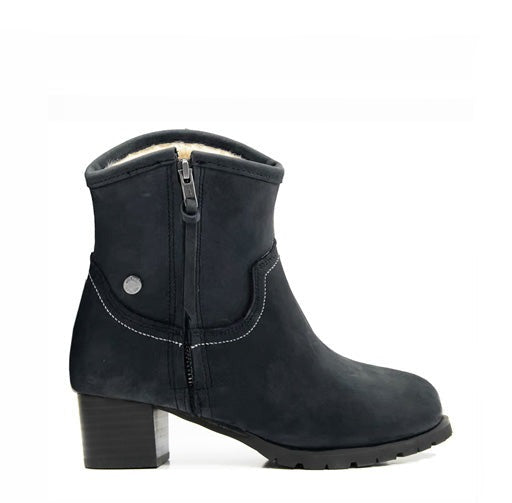 Bonnie Nubuck Boot - Koalabi Australia - black side