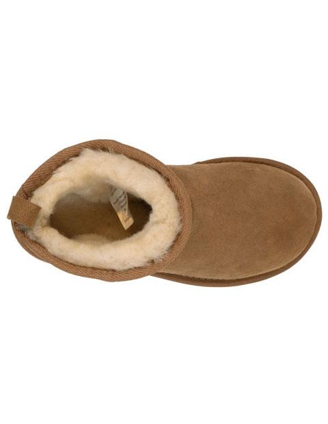 Joey Ankle Boots - classic-mini-jumbo-uggs-australian-made-sheepskin-boots-chesnut-top