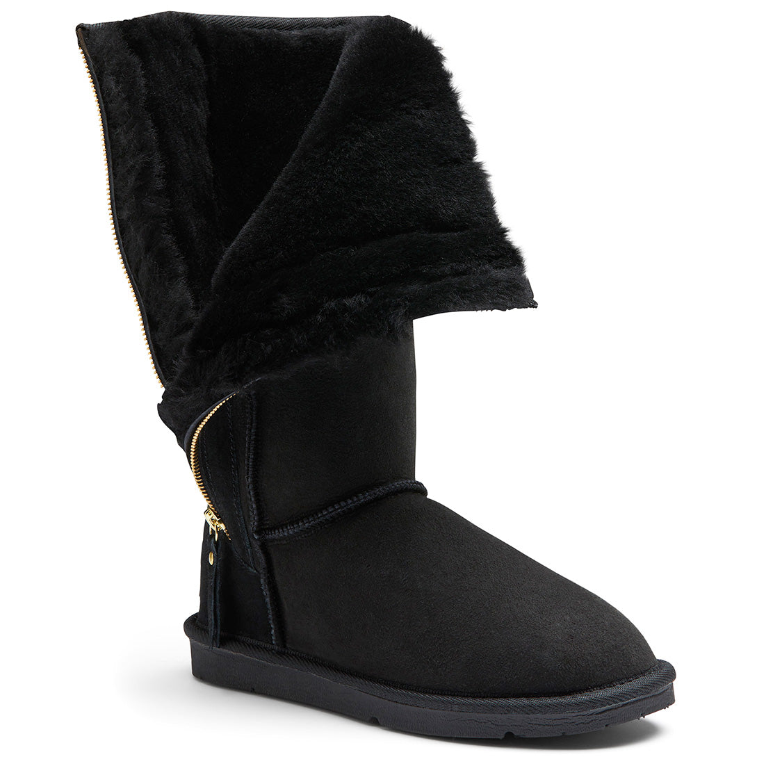 Tall Zip koalabi Boots - tallzipbootblack3q